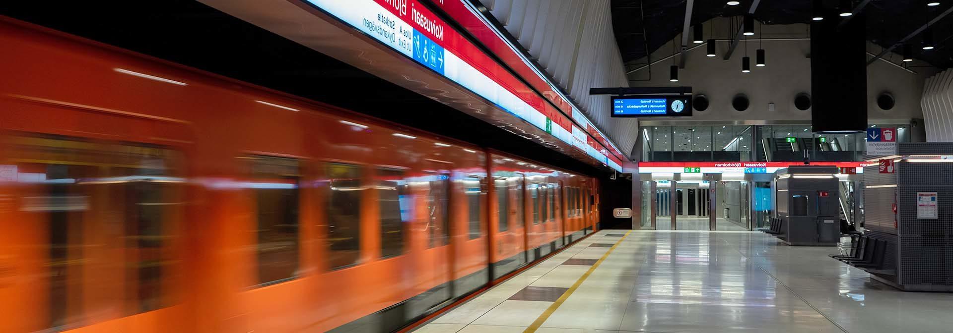 Teleste的态势感知平台确保赫尔辛基地铁安全